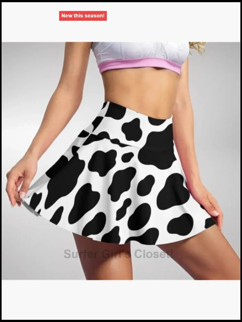Tennis Skirt with Pockets Inner Shorts High Waisted Athletic Golf Skort Running